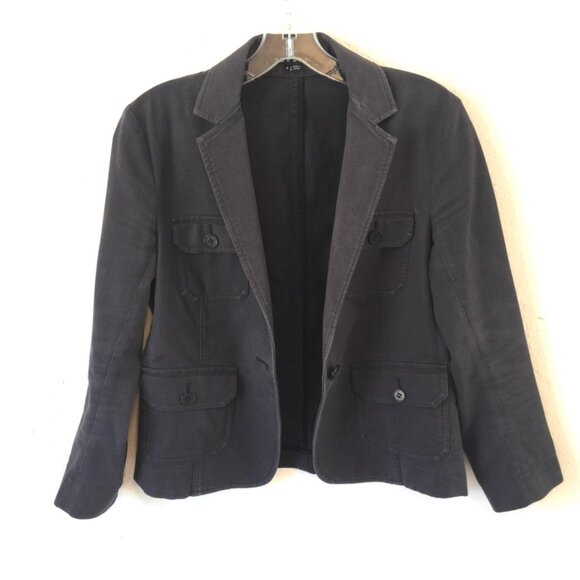 THEORY DENIM JACKET sz M - Picture 2 of 4